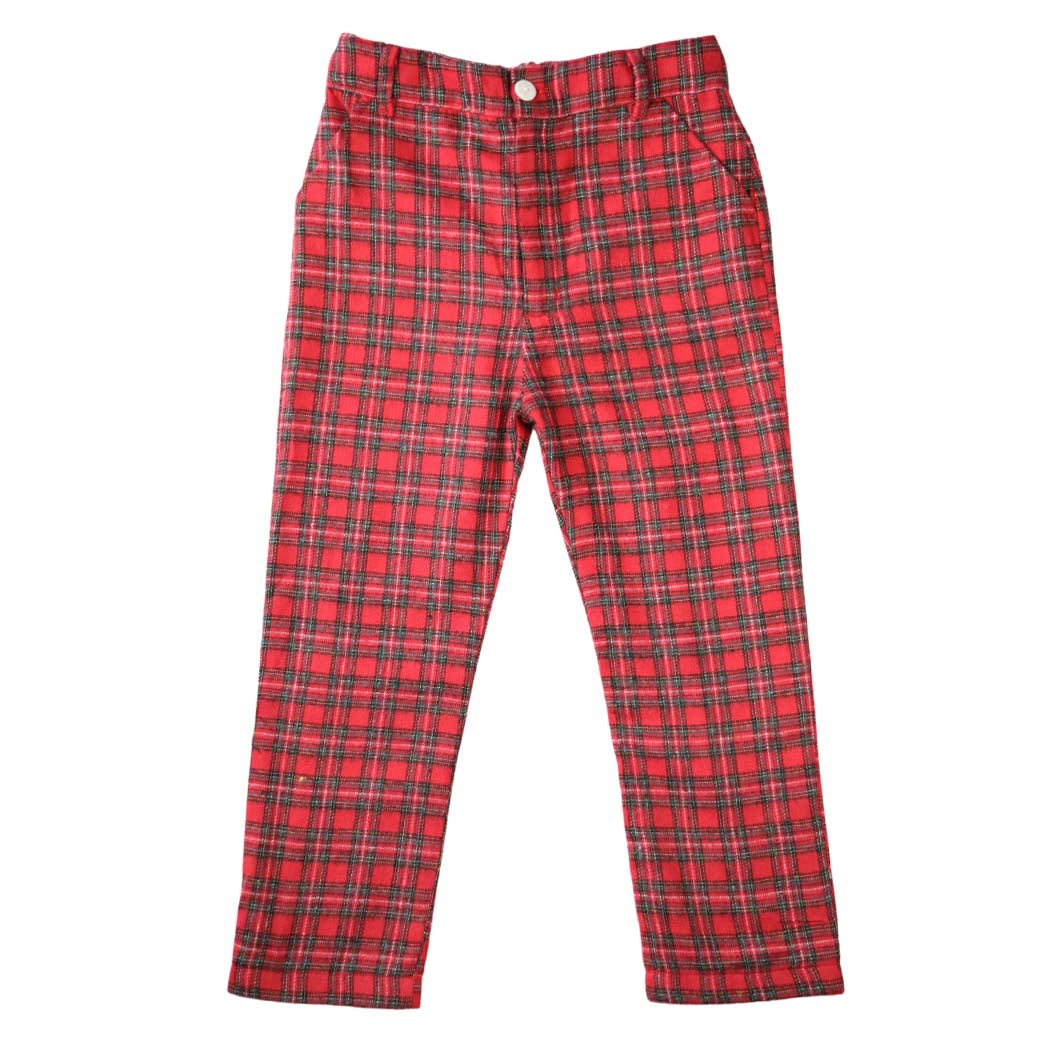 Mens christmas plaid on sale pants