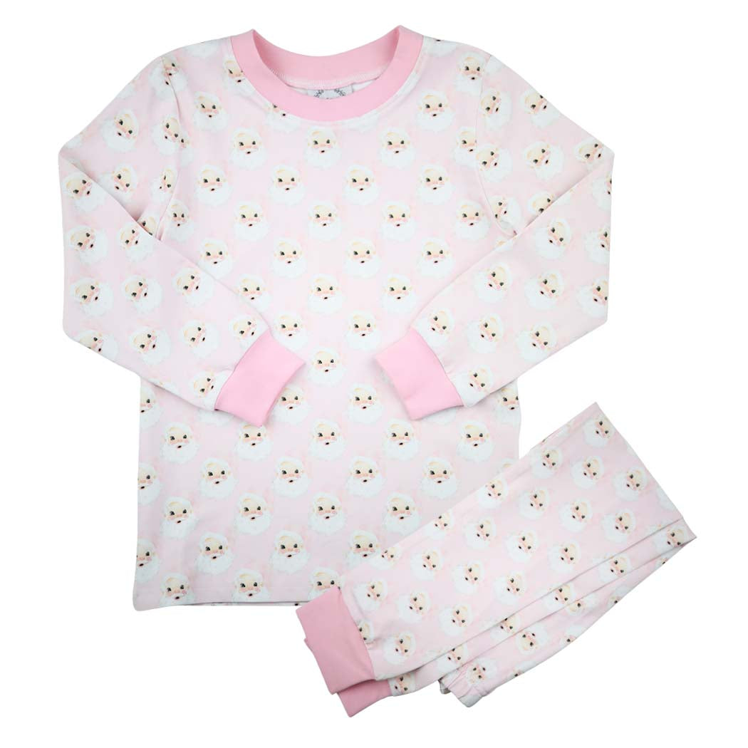 Pink Santa Loungewear Set