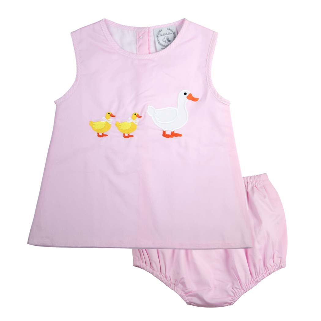 Easter Duckling Sleeveless Bloomer Set