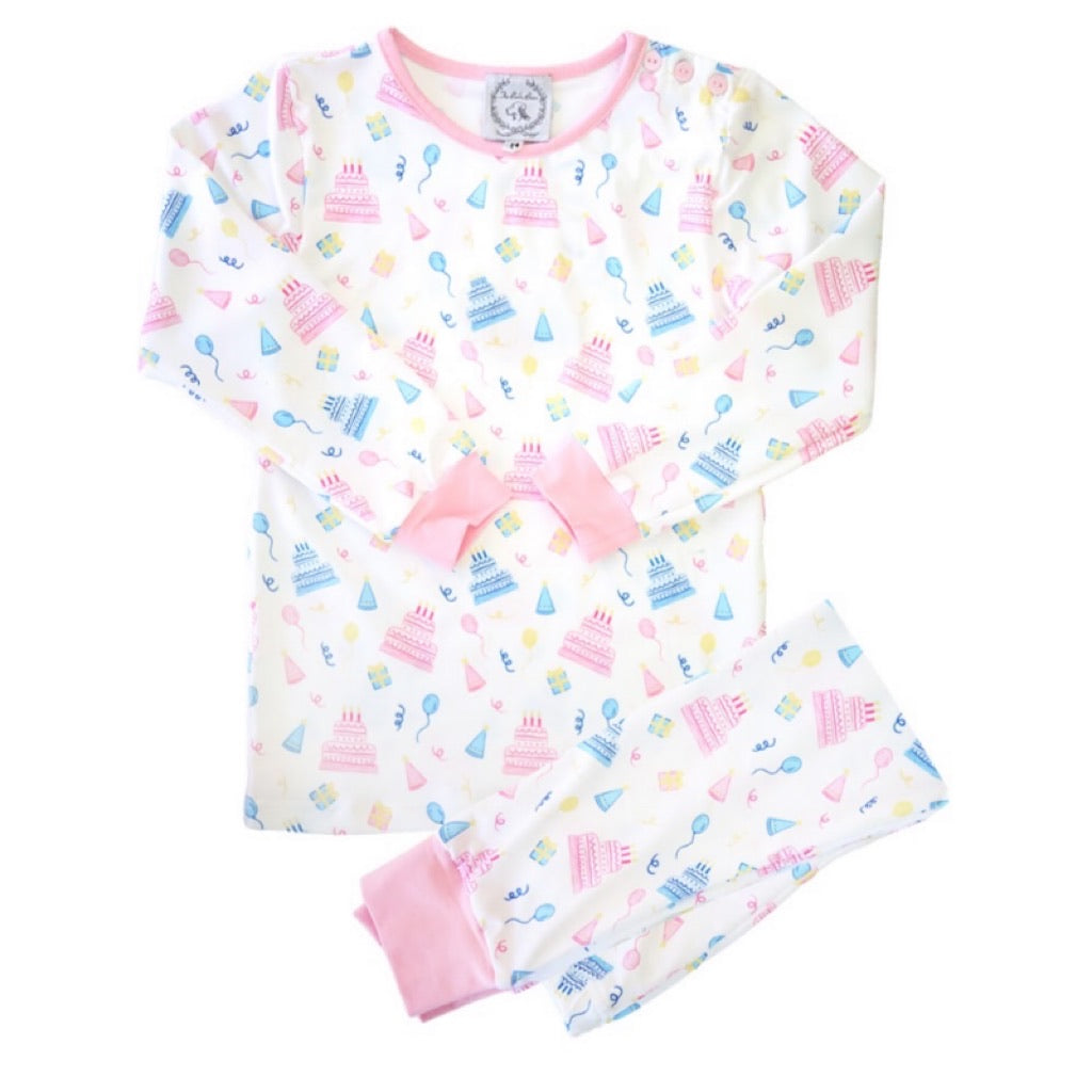 Girls two piece online pajamas